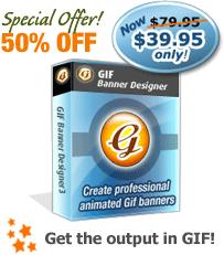 GIF Banner Designer screenshot